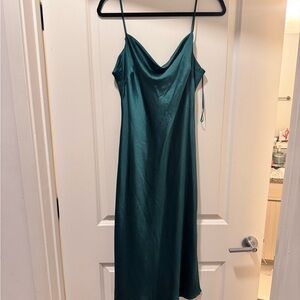 Express Teal Midi Dress